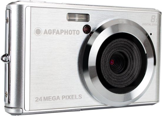 AgfaPhoto Compact DC5500, 24 MP, 5616 x 3744 Pixels, CMOS, HD, Silver