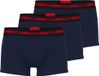 HUGO Boxershorts TRUNK TRIPLET PLANET Set van 3 Heren Blauw S