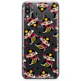 ERT GROUP mobiel telefoonhoesje voor Samsung M20 origineel en officieel erkend Disney patroon Queen of Hearts 002