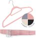 Blumtal - Cintre - Velours - Vieux rose - Lot de 100
