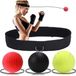 Boks ballen pour Adultes et Enfants - pour l'amélioration des réflexes et de la coordination - 3 balles