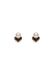Gaya Leo E-Commerce Ltd. Gaya Earrings Black White Pearl Cream 1.5 cm