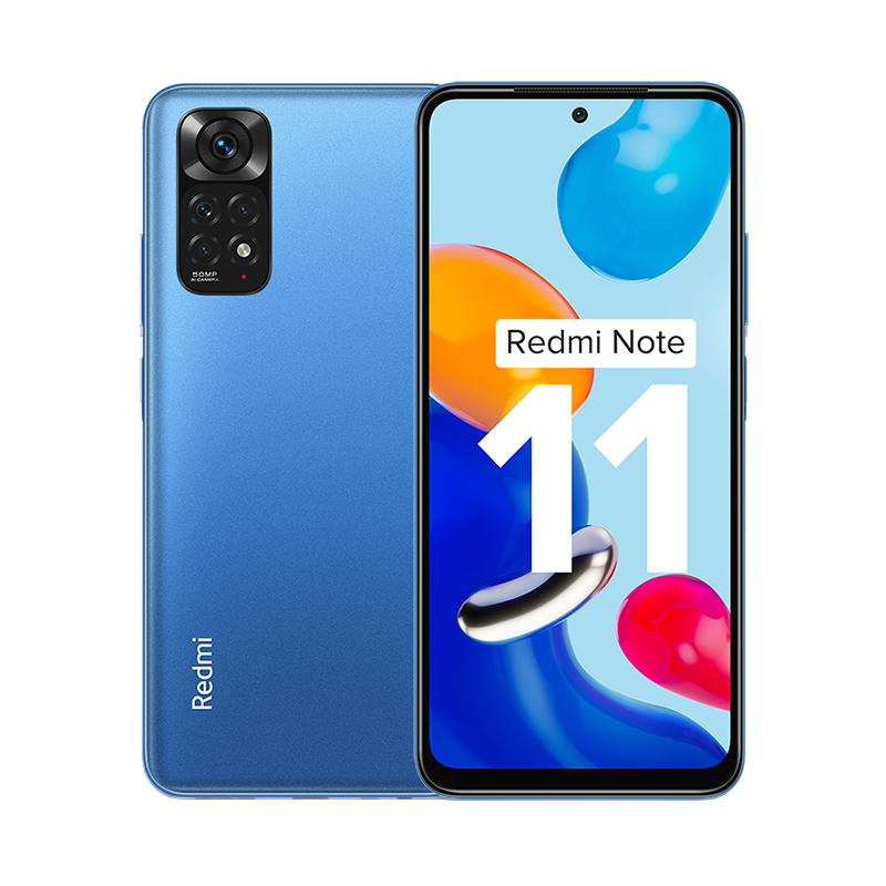 Xiaomi Redmi Note 11 Smartphone - 6.4 inch AMOLED - 128GB - Twilight Blue