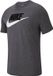 Nike Sportswear Icon Futura Tee Sportshirt - Maat XL - Mannen - grijs/wit/zwart