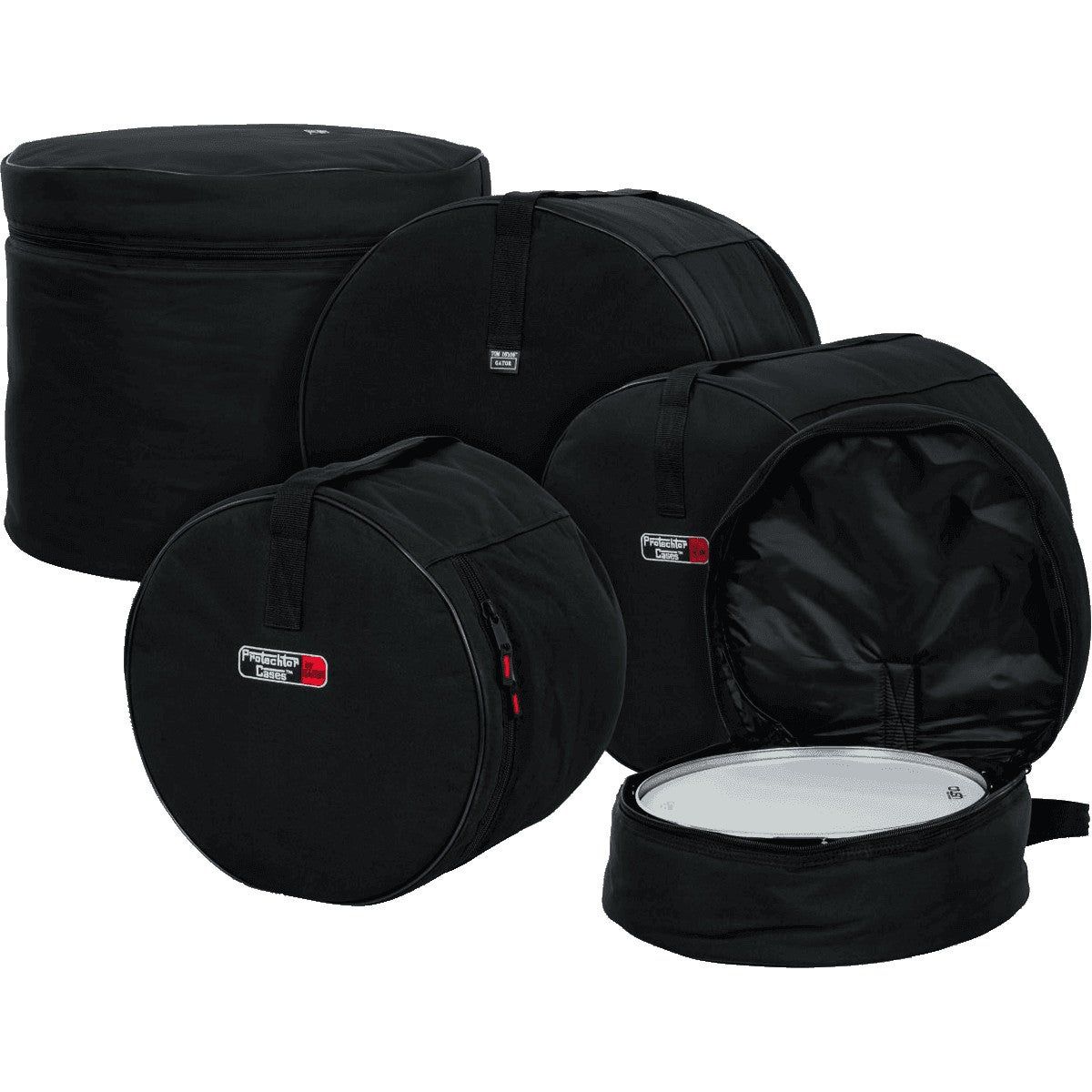 Gator Cases GP-FUSION16 Drumhoezenset - Fusion Drum - 22", 10", 12", 14", 16"