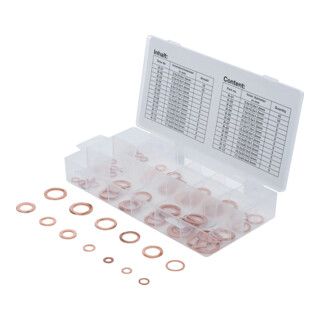 BGS Afdichtingsring assortiment koper metrisch - 75 delig