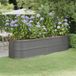 Maison Exclusive - Jardinière surélevée, acier galvanisé, 296x80x68 cm, gris