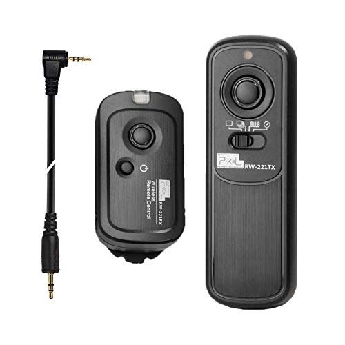 Pixel Draadloze Sluiter Afstandsbediening RWL1 Compatibel met Panasonic S5 S1H S1R S1M S1 G95 G91 FZ10002 G9 GH5 G85 G81 GX8 GX7 GH4 FZ2500 FZ2000 FZ1000 FZ300 RSL1 RS2 Ontspanknop Afstandsbediening