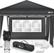 Tente pliante pop-up imperméable 3x3 m avec protection UV