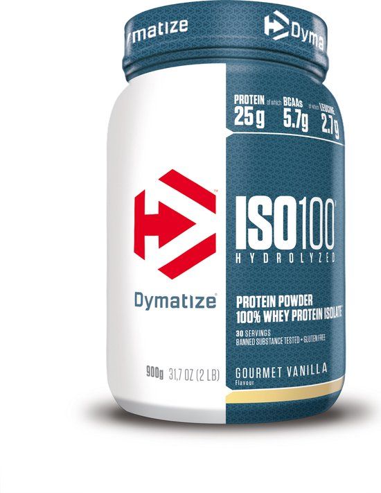 Dymatize ISO 100 (932g) Gourmet Vanilla - Whey Isolate Protein Powder