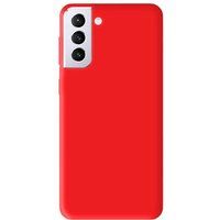 Samsung Galaxy S21 - Rouge Siliconen Matte Hoesje