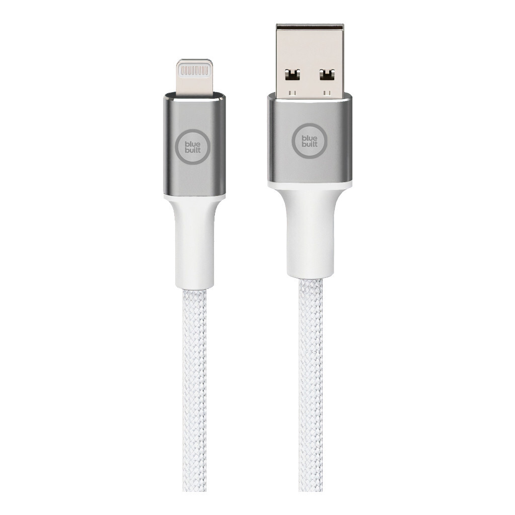 BlueBuilt Usb A naar Lightning Kabel Wit 3m