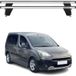 Omac Barres de toit transversales en aluminium pour Peugeot Partner Tepee 2008-2018