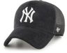 47Brand Snapback pet New York Yankees Thick Corduroy MVP