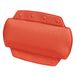Spirella Badkussen Alaska rood met 8 zuignappen antibacterieel, antislip 23 x 32 cm wasbaar, Made in Germany