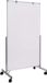 MAUL Verrijdbaar whitebord MAULpro easy2move, 100 x 180 cm, grijs