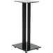 Icecat Support Haut-parleur 2pc Verre Trempé Design 2 Colonnes Noir