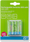 ISY ISY Herlaadbare Batterijen Aaa 800 Mah 4 Stuks (iab-1002)