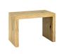 HAKU Bijzettafel honingraatplaat eiken echt houtfineer salontafel sofatafel - Maat: B 50 cm x H 35 cm x D 30 cm, Stijl: Modern