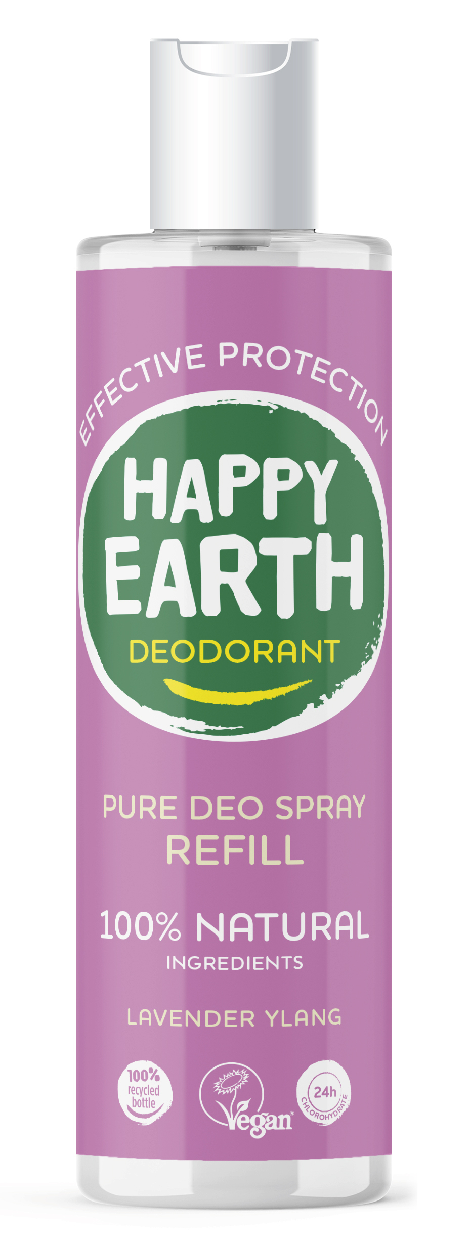 Happy Earth Pure Deo Spray Lavender Ylang Navulling