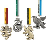 The Noble Collection Harry Potter: Set of 4 Ornements de mascotte de maison