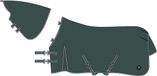 Imperial Riding Outdoor Deken Basic 0gr Summ-Groen-0 gr.-135-185