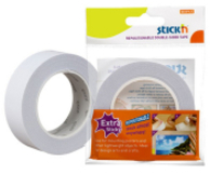 Stick'n herpositioneerbare dubbelzijdige tape 25 mm x 12 m