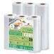 KitchenBoss Vacuümzakken voor levensmiddelen: 3 rollen 28 x 600 cm + 3 rollen 20 x 600 cm