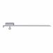 Merkloos / Sans marque Van Der Meulen Sneek B.V. Parasol haring/grondpen 50 cm - Zilver