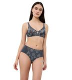 Triumph Bügelloser BH Wild Iris Florale Grijs Gebloemd