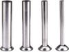 Set de 4 tubes à saucisse sans marque pour machine à saucisse | Tubes à saucisse en acier inoxydable | Parfait pour les saucisses maison