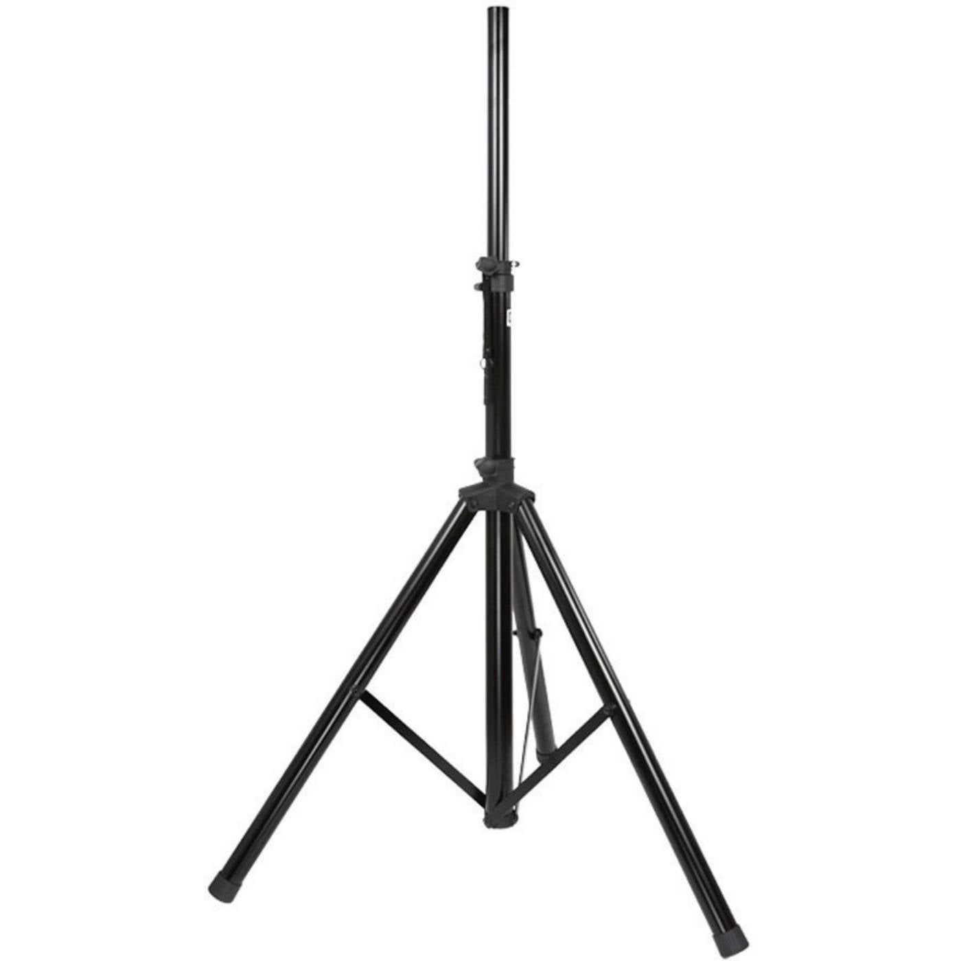 Adam Hall Stands SPS 023 Boxstandaard, in 5 standen vergrendelbaar, belastbaarheid tot 25 kg, aluminium, gepoedercoat, zwart