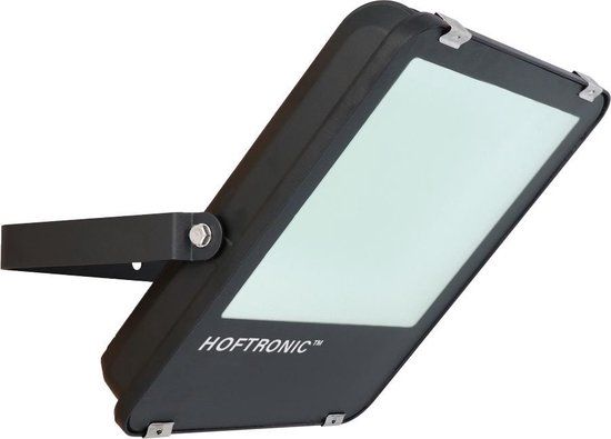 HOFTRONIC Luxor LED Breedstraler 100 Watt 160 lm/W 16000 Lumen 6400K Neutraal Wit Licht IP65 Waterdicht 5 Jaar Garantie
