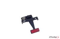 Puig 6551N nummerplaat voor Triumph Daytona 675/R 2013-2015, Street Triple/R 2013-2015, zwart