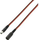 Merkloos / Sans marque VOLTCRAFT Laagspannings-verlengkabel Laagspanningsstekker - Laagspanningsbus 5.5 mm 2.5 mm 5.5 mm 2.5 mm 3.00 m 1 stuk(s)