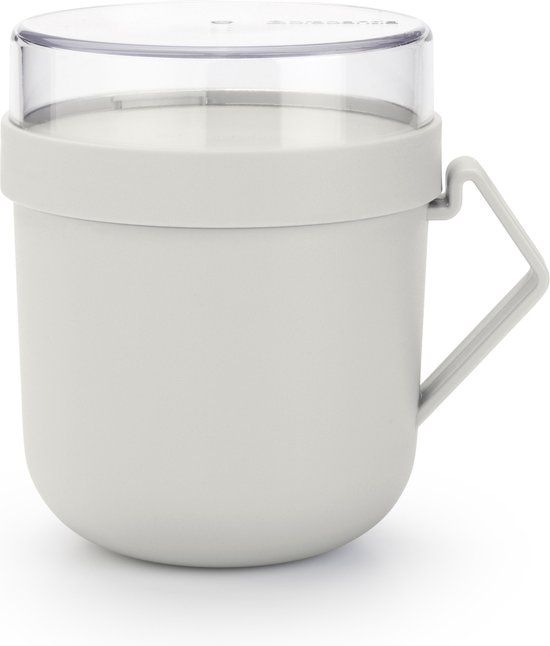 Brabantia Make & Take Rond Mok 0,6 l Licht Grijs