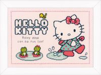 Vervaco Telpakket kit Hello Kitty Regenachtige dagen