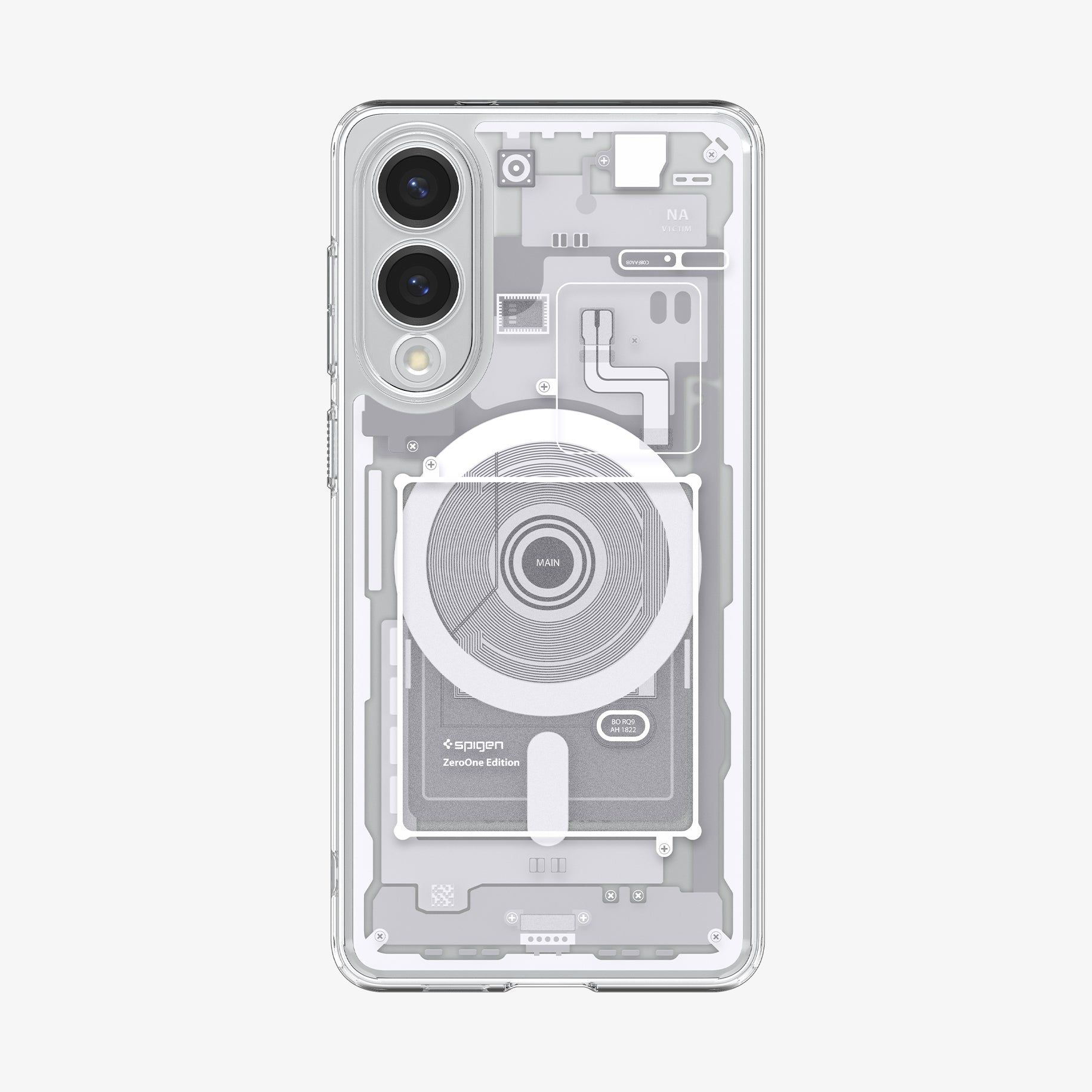 Spigen Ultra Hybrid Zero One MagFit Case for Samsung Galaxy S25 Edge - White