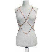 Elif Domanic Roxana Bodychain Kinky Kleding Clubwear Maat S