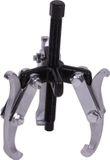 Seneca Poelietrekker 2-3 poot 4" Zilver, Zwart