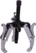 Seneca Poelietrekker 2-3 poot 4" Zilver, Zwart