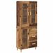 vidaXL Highboard Vieux Bois 69,5 x 34 x 180 cm Bois traité