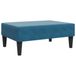 VidaXL Voetenbank 77x55x31 cm fluweel blauw