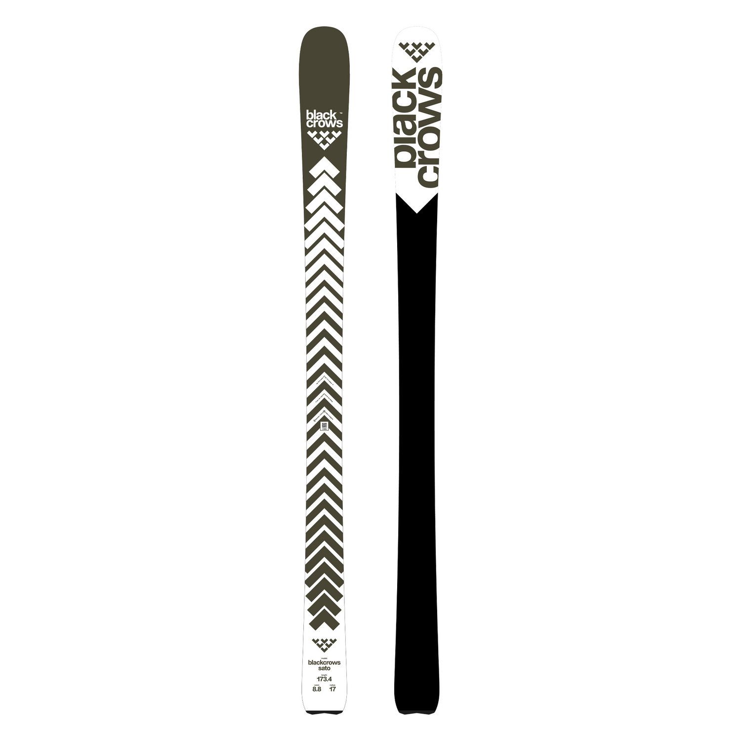 Black Crows Sato All Mountain Ski's (173cm - Olive)