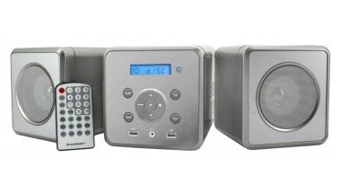 Soundmaster MCD380BT Home Audio Mini System - Grey/Silver