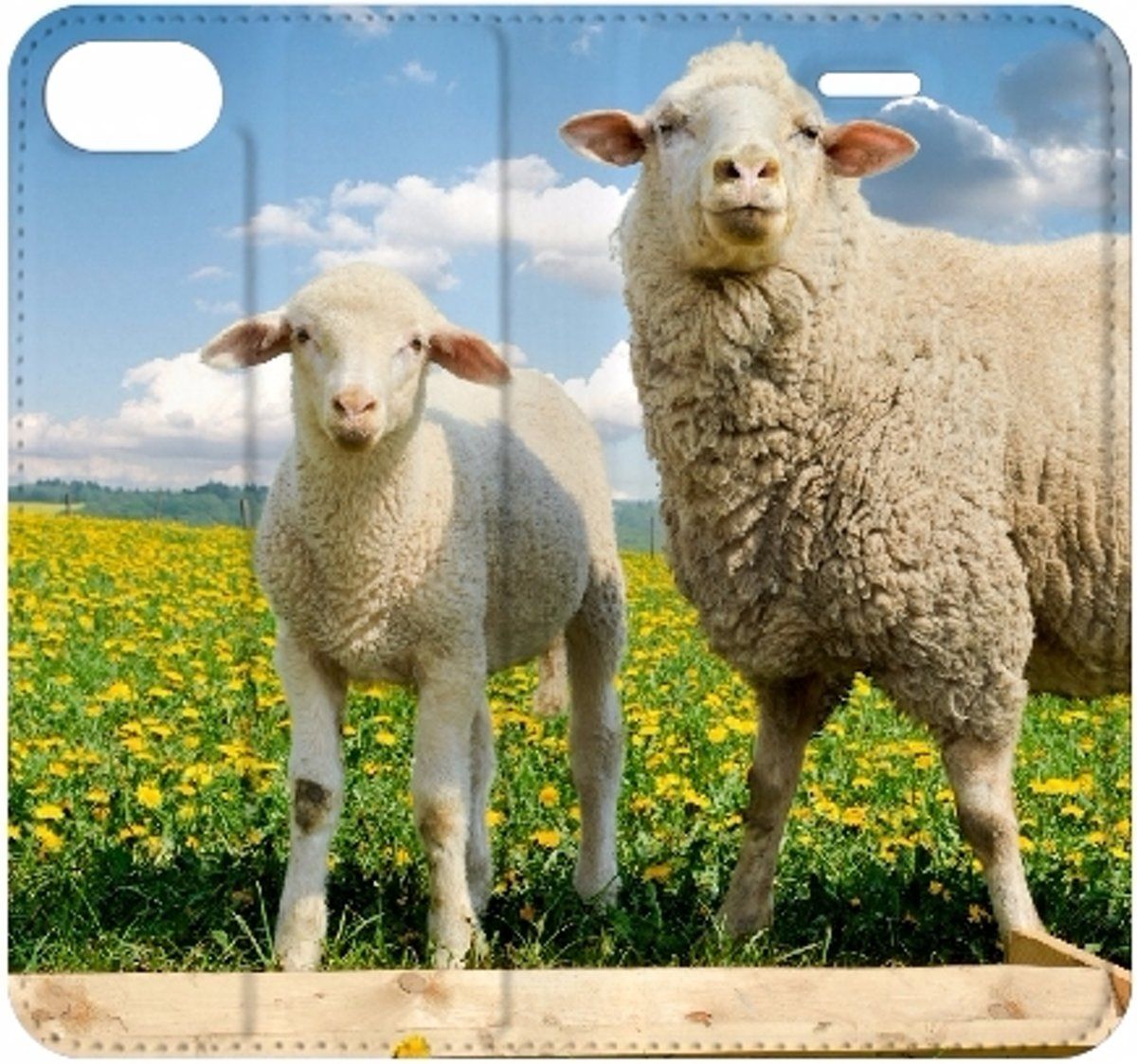 B2Ctelecom Apple iPhone 7 / 8 Hoesje Schaap en Lammetje