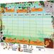 Marque non spécifiée Tableau de récompenses pour enfants - Animaux de la savane - Magnétique