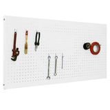 Simon Rack Gereedschapsorganizer voor aan de Muur met 8 Accessoires, Metaal, 600x1200x35 mm, Wit – Simonwork