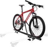 Merkloos Fietsendrager Dak - Fietsrek Auto - Fietsen Vervoeren - Afsluitbare Frameklem - 135 cm Rail - Zwart