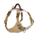 Nobby Hondenharnas Sporty met handvat beige borstharnas